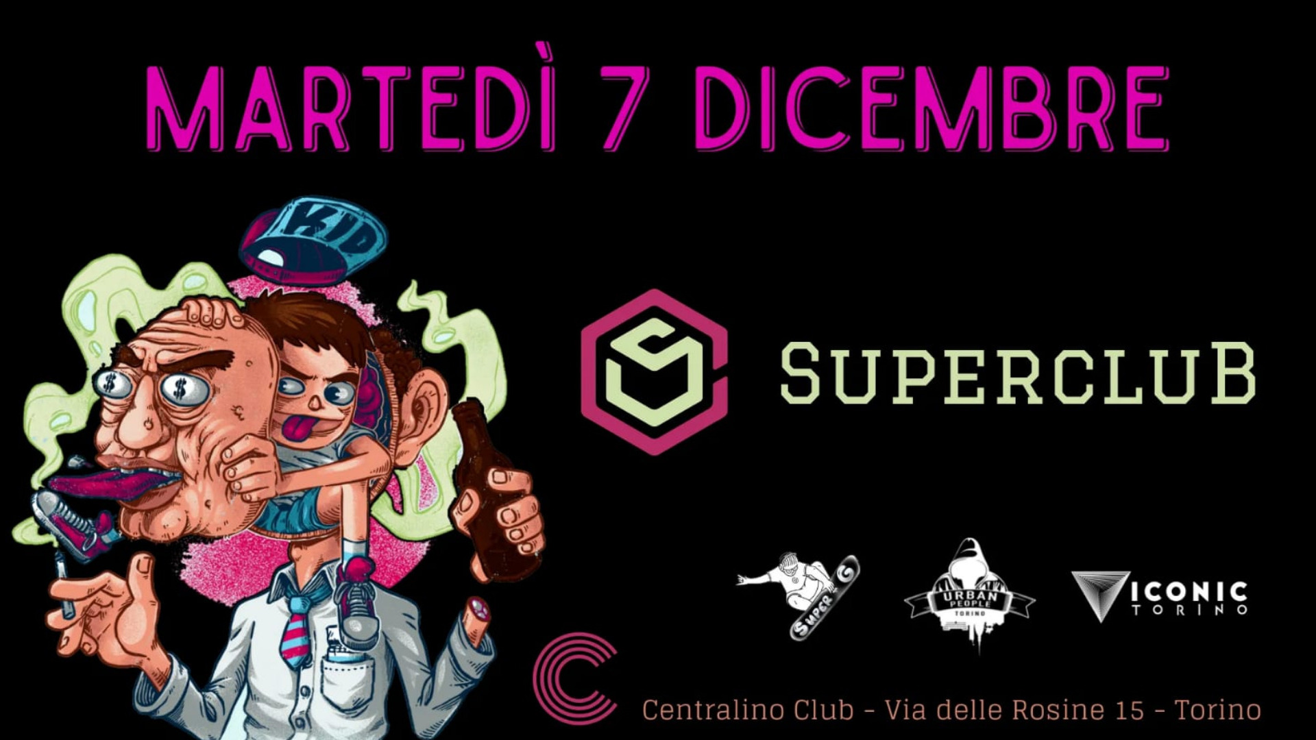 SuperClub - Martedì 7 Dicembre - Centralino by SuperG image