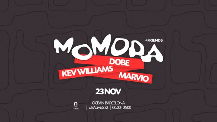 Cover for event: SUPERFEKTA | MOMODA+FRIENDS w/ DOBÉ + KEV WILLIAMS + MARVIO