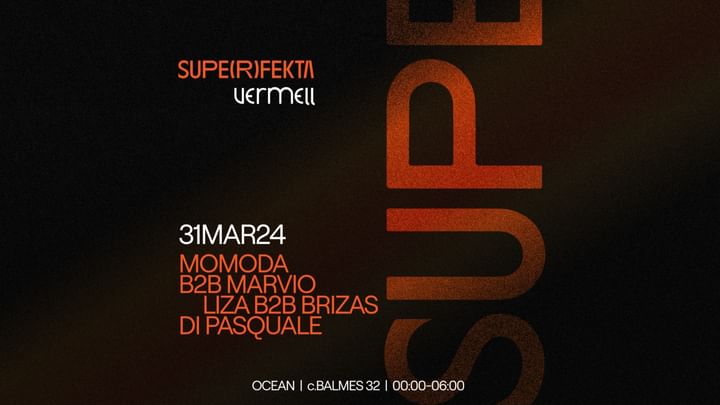 Cover for event: SUPERFEKTA x VERMELL