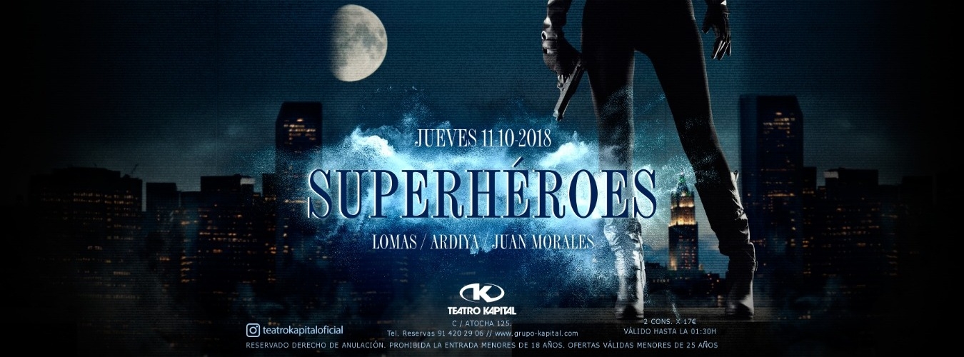 Superhéroes || Teatro Kapital image