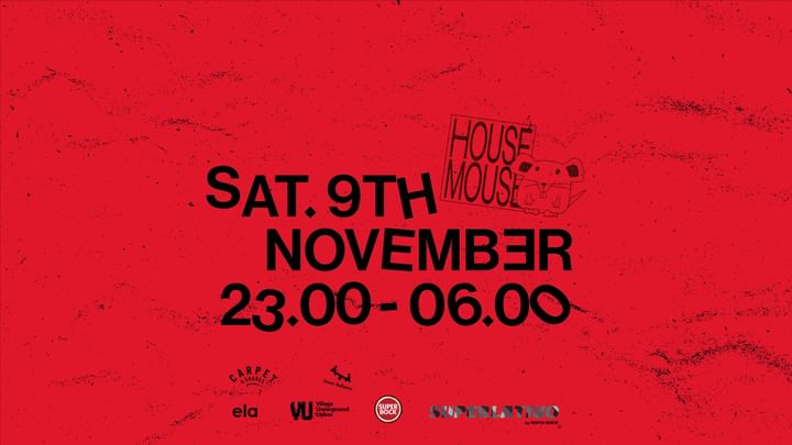 Cover for event: Superlativo apresenta: House Mouse