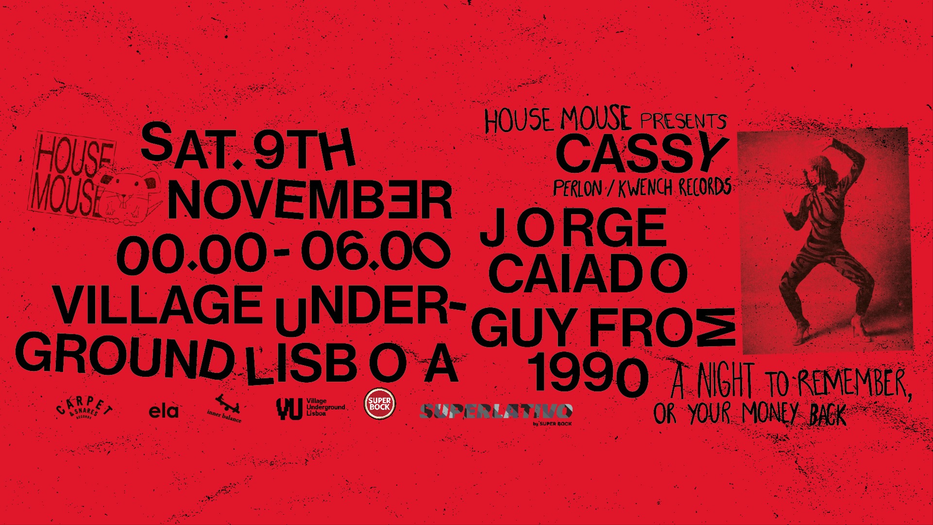 Superlativo apresenta: House Mouse w/ Cassy