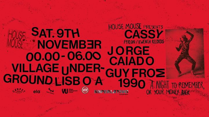 Cover for event: Superlativo apresenta: House Mouse w/ Cassy