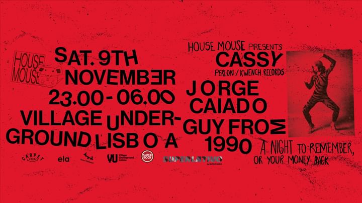 Cover for event: Superlativo apresenta: House Mouse w/ Cassy