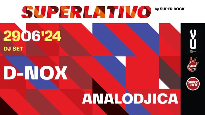 Cover for event: SUPERLATIVO: D-NOX // ANALODJICA