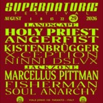 SUPERNATURAE at SOUND DEPARTMENT 29th AUGUST W/ HOLY PRIEST, ANGERFIST, KISTENBRUGGER and PITTMAN image