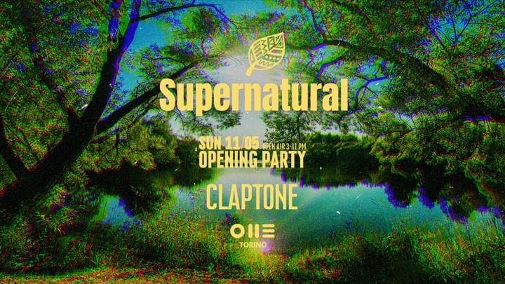 Cover for event: SUPERNATURAL DAYTIME PARTY w/ Claptone