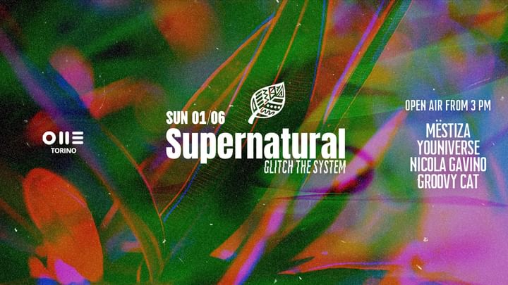 Cover for event: SUPERNATURAL Daytime Party w/ Mëstiza