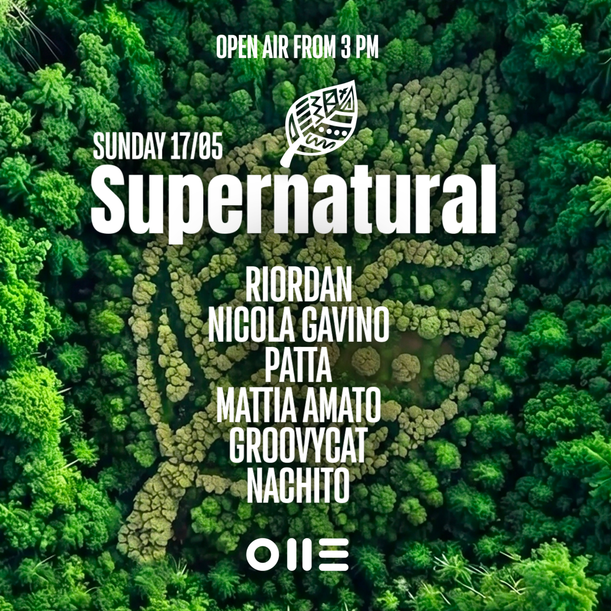 SUPERNATURAL w/ RIORDAN - Daytime Party image
