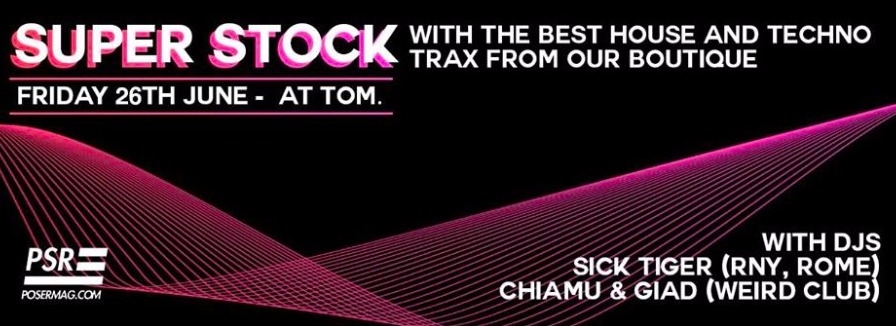 SUPERSTOCK! - House & Techno cult trax feat. RNY & WEIRD CLUB image