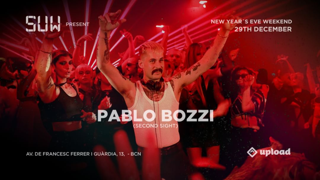 [Final Release] SUW Dark Disco Riders with Pablo Bozzi-Eventplakat