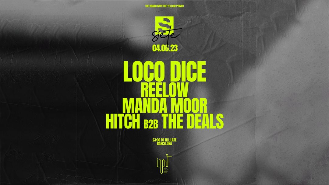SW7NG ANNIVERSARY with LOCO DICE-Eventplakat