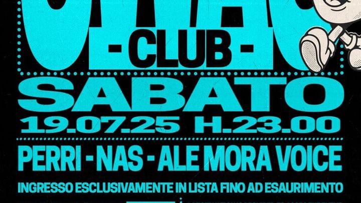 Cover for event: SWAG CLUB - Il Sabato Estivo