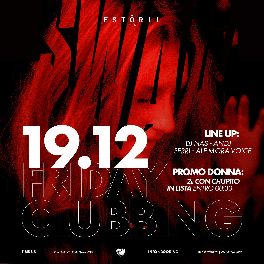 SWAG FRIDAY CLUBBING image