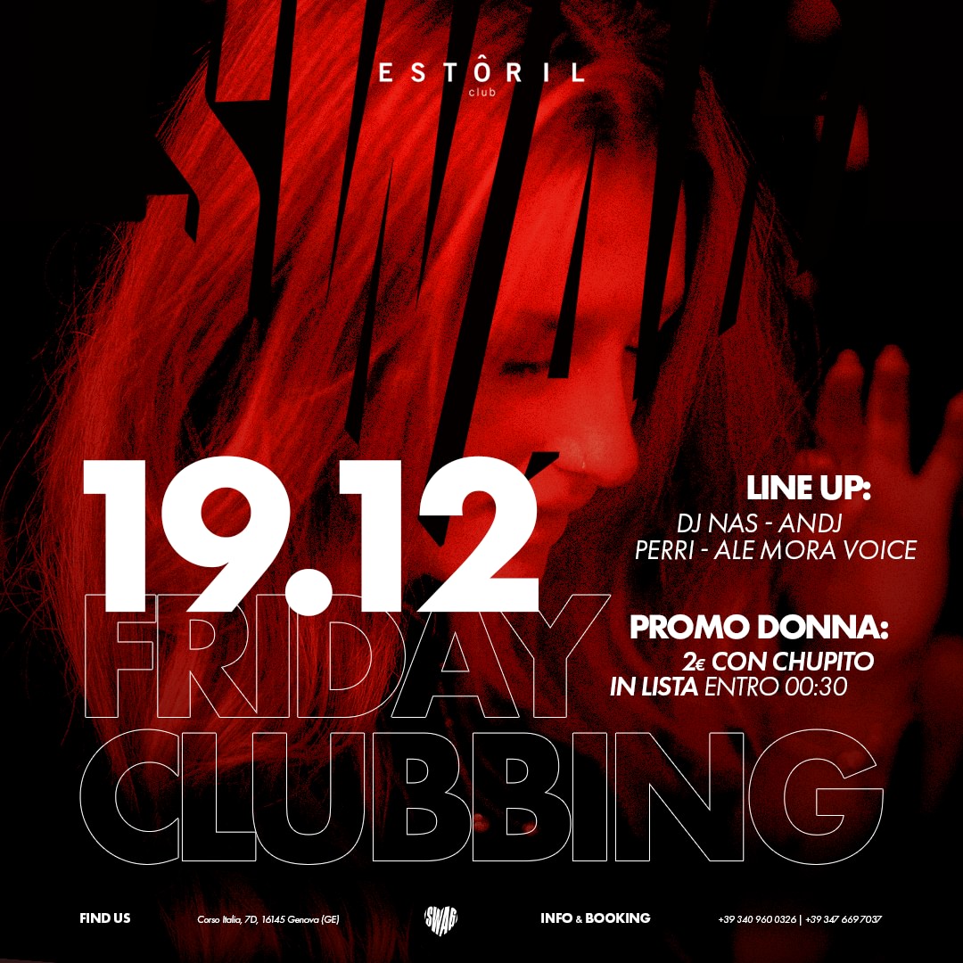 SWAG FRIDAY CLUBBING image