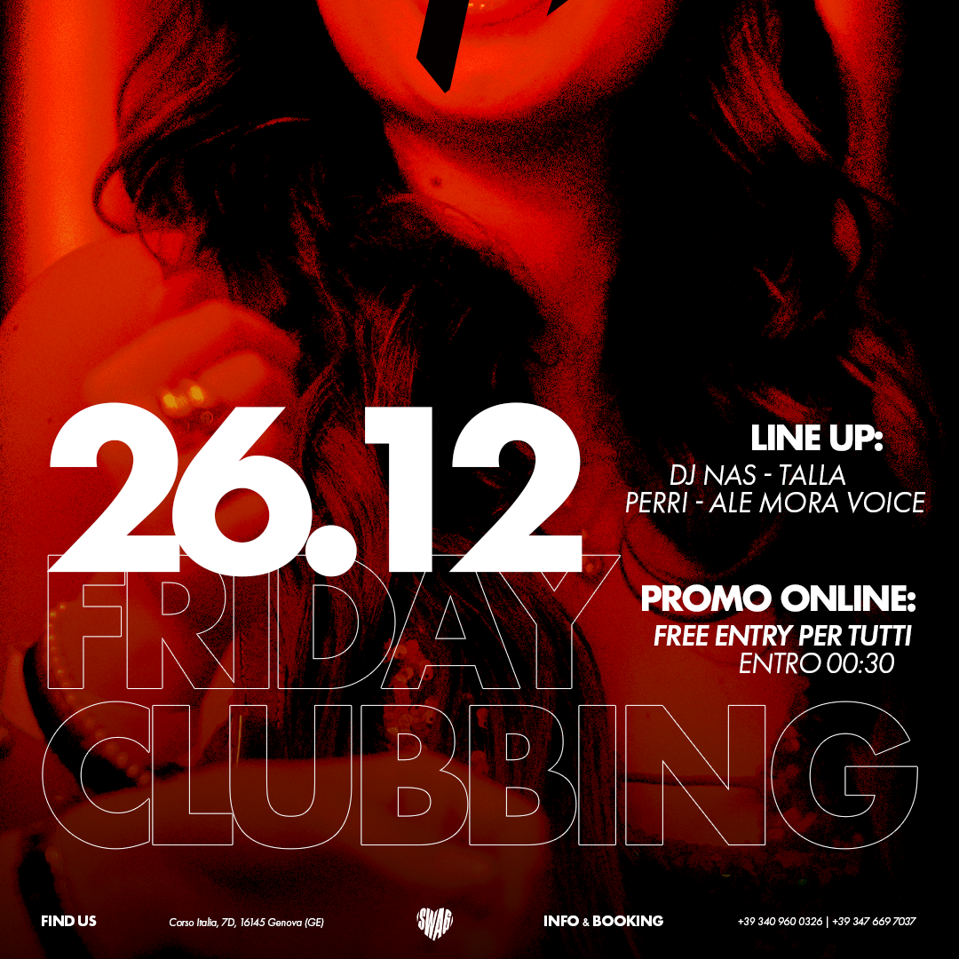 SWAG FRIDAY CLUBBING image