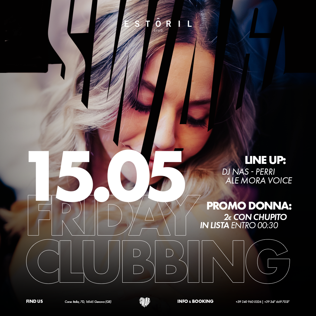 SWAG FRIDAY CLUBBING | ESTORIL BEACH CLUB image