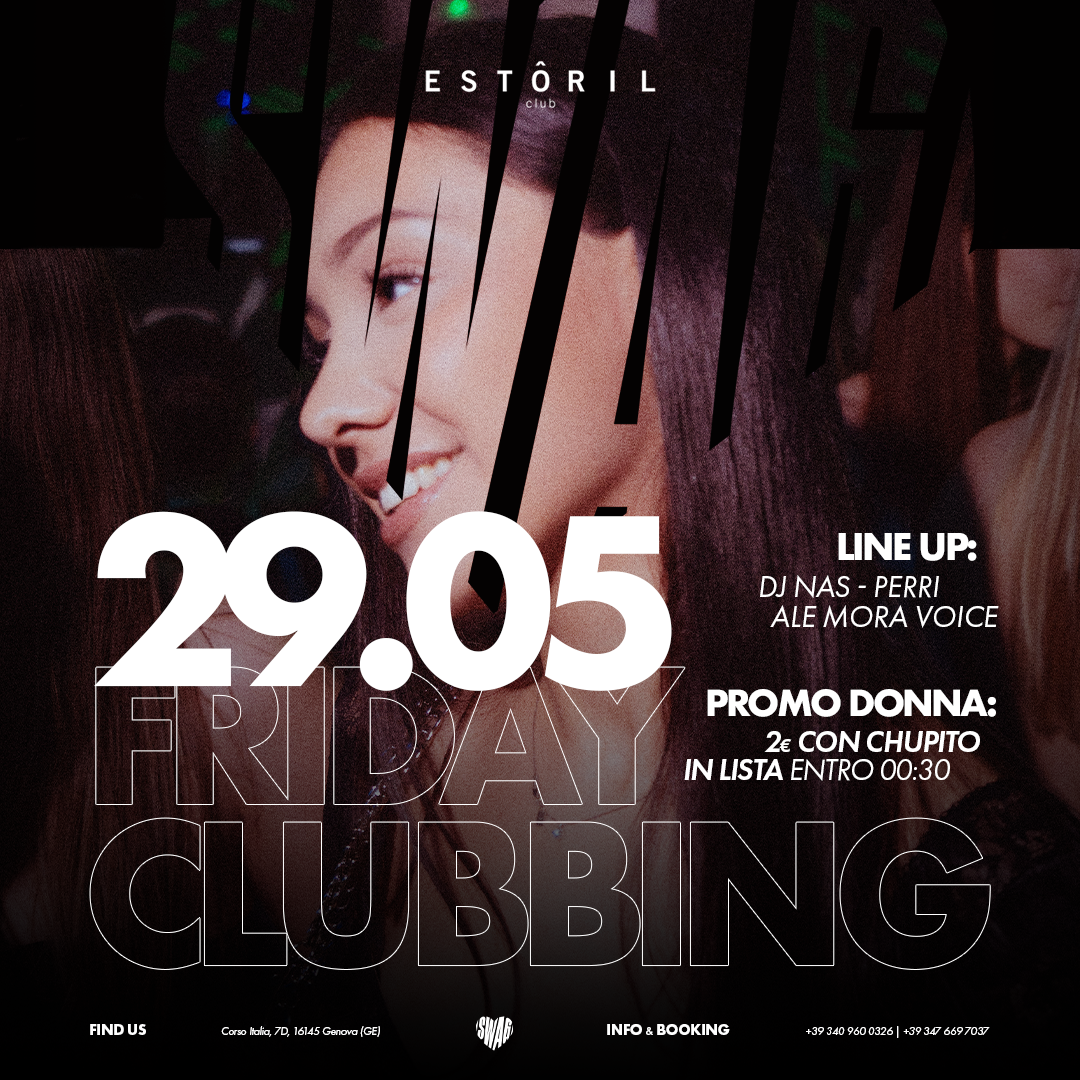 SWAG FRIDAY CLUBBING | ESTORIL BEACH CLUB image
