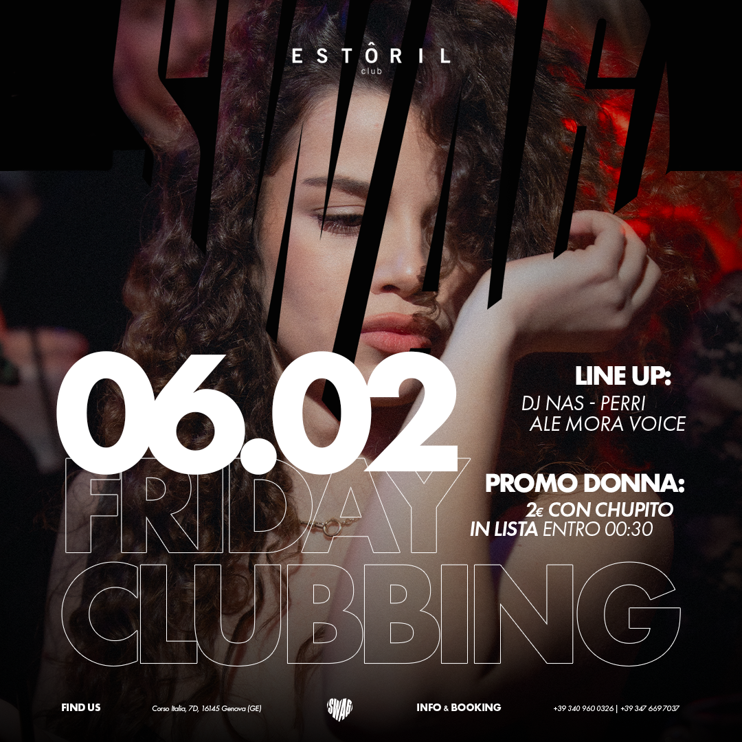 SWAG FRIDAY CLUBBING | ESTORIL BEACH CLUB image