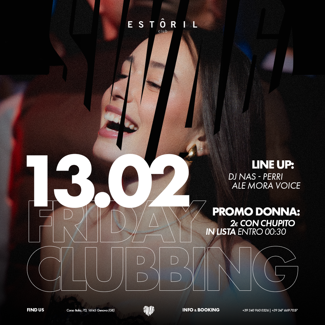 SWAG FRIDAY CLUBBING | ESTORIL BEACH CLUB image