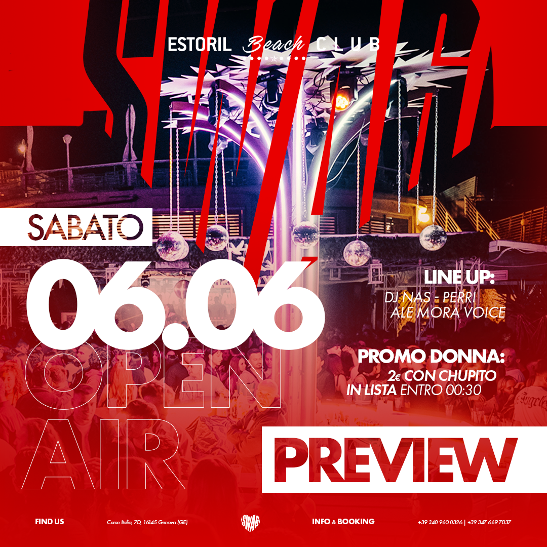 SWAG OPEN AIR | ESTORIL BEACH CLUB image
