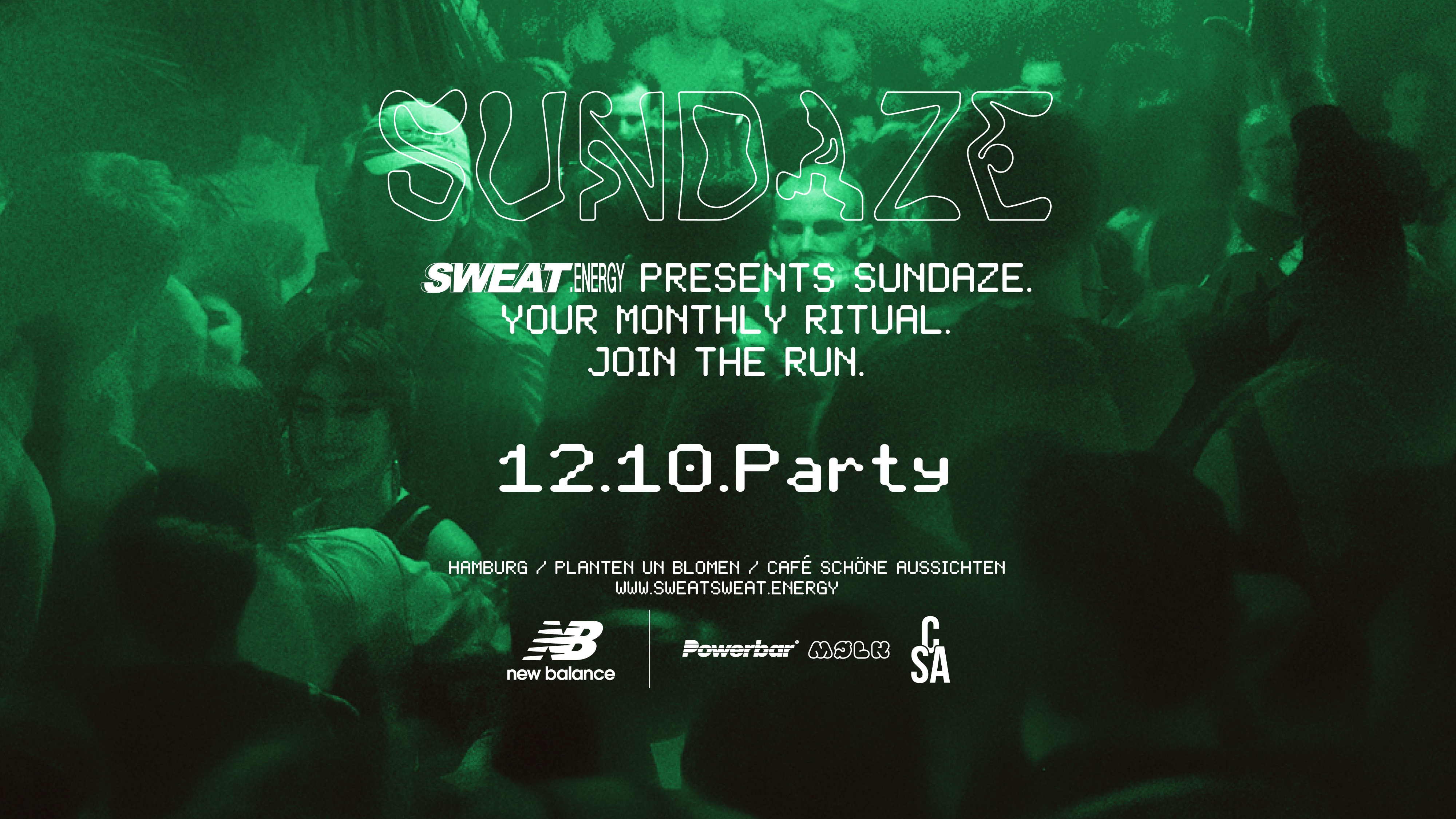 SWEAT.ENERGY PRESENTS: SUNDAZE.