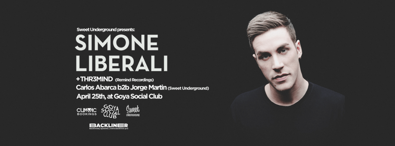 Sweet Underground w/ Simone Liberali image