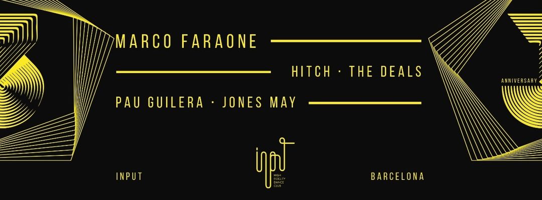 SWING 3rd anniversary with Marco Faraone event cover