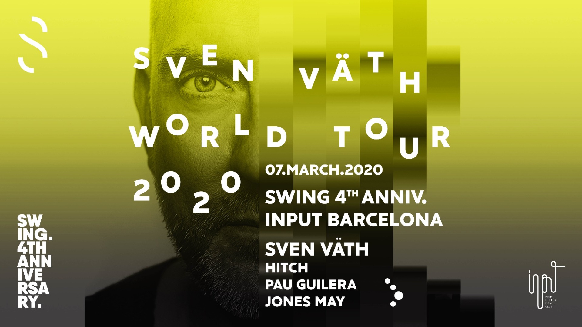 SWING IV anniversary with SVEN VÄTH