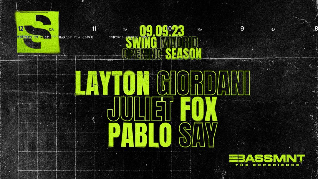 Couverture de l'événement SWING opening W/ Layton Giordani & Juliet Fox