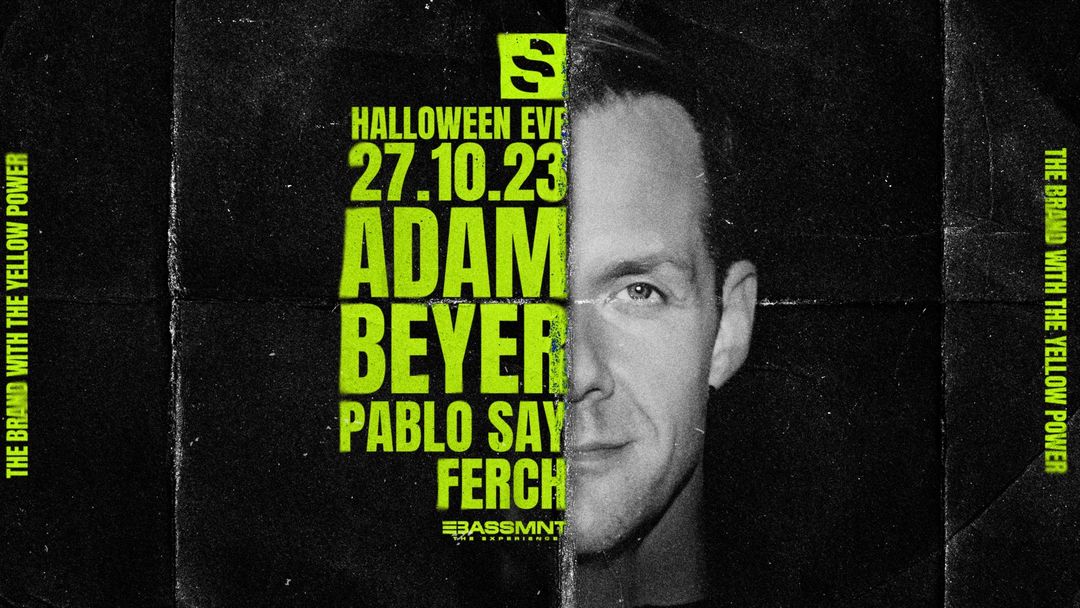 Cartell de l'esdeveniment SWING pres Adam Beyer