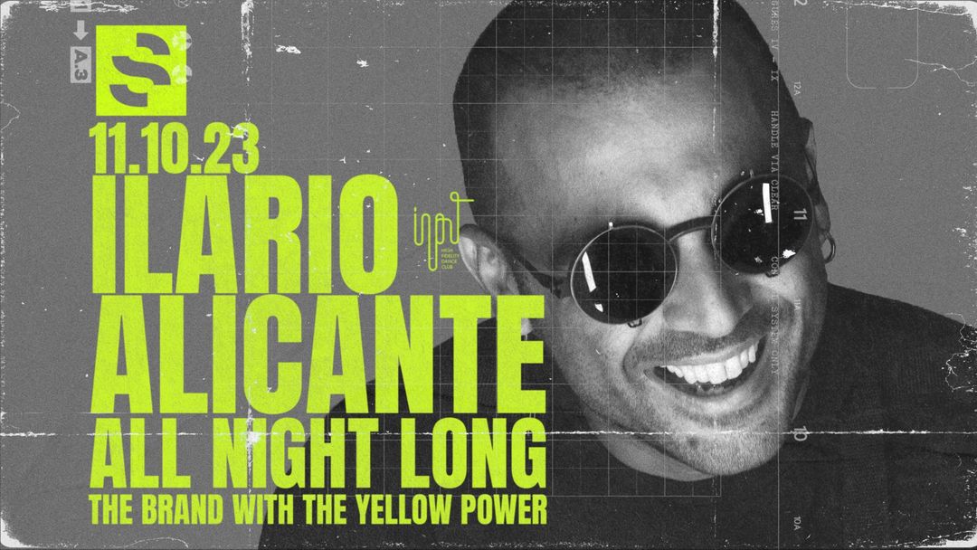 SWING pres. ILARIO ALICANTE - All Night Long event cover