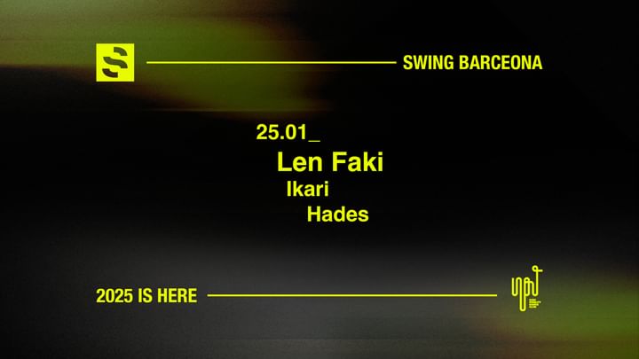 Cover for event: SWING pres LEN FAKI