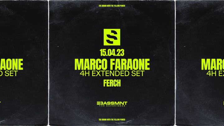 Cover for event: SWING pres. MARCO FARAONE (4h Extended Set)
