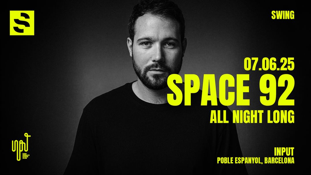 SWING pres. SPACE 92 (all night long) event cover
