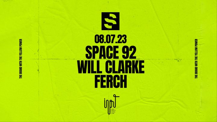 Cover for event: SWING pres. SPACE 92 & WILL CLARKE 
