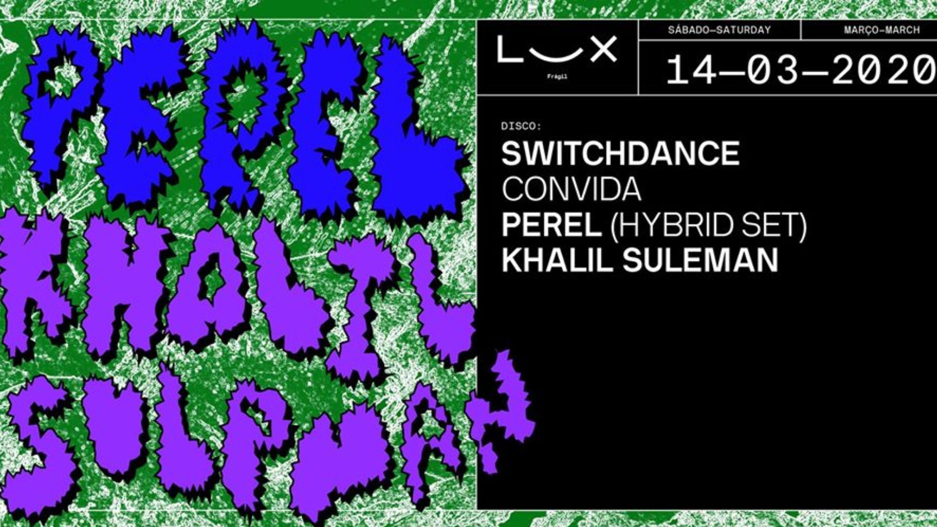 Switchdance convida: Perel (hybrid set) x Khalil Suleman image