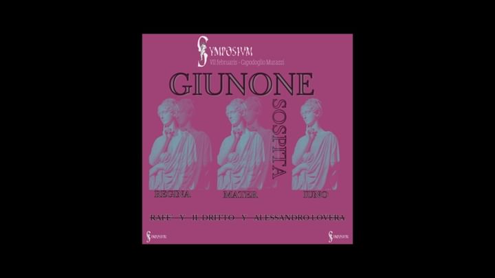 Cover for event: SYMPOSIVM Giunone Sospita