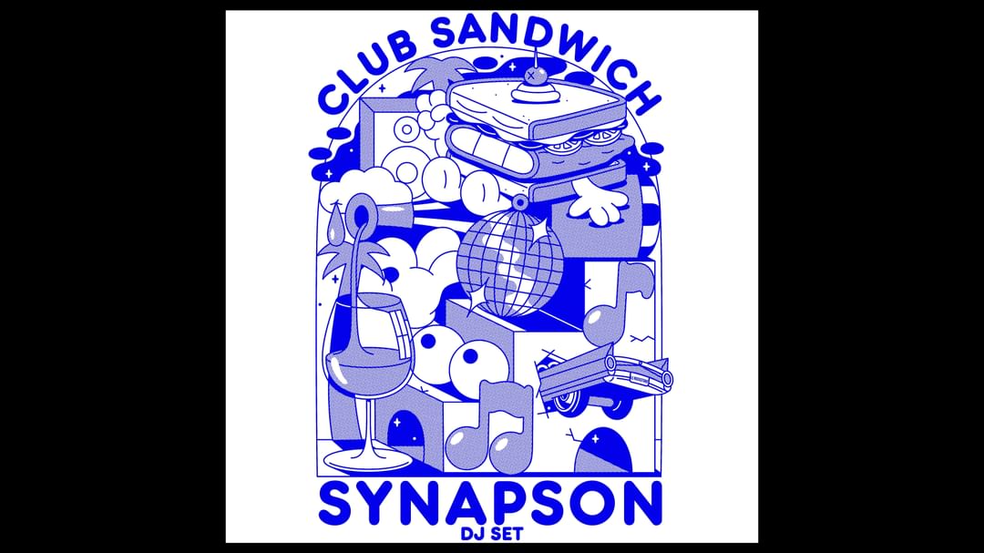 Capa do evento SYNAPSON • CLUB SANDWICH • Montpellier, Rockstore 