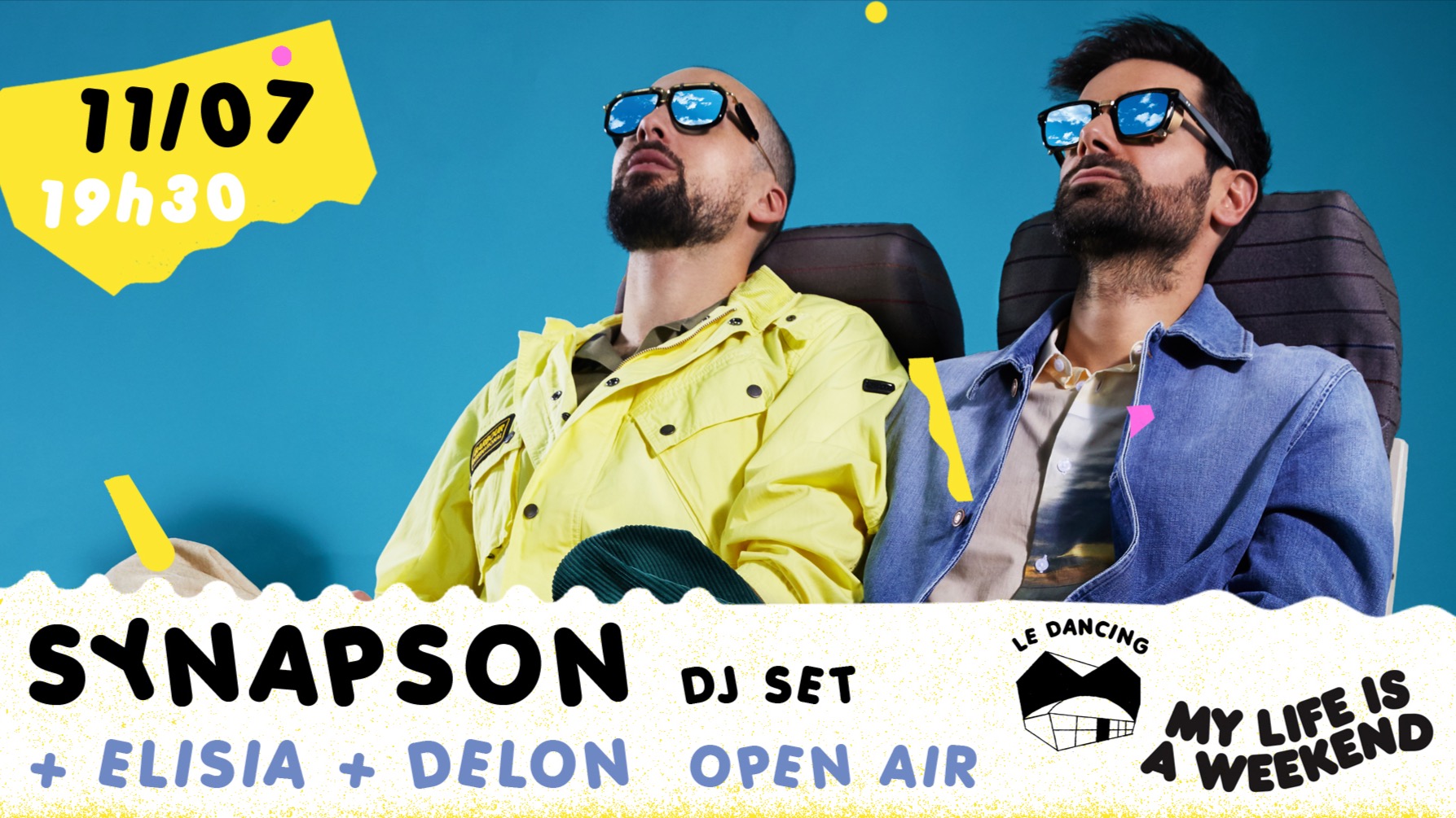 SYNAPSON • OPEN AIR • GRANDE COUR DU CHAI DES MOULINS • LE DANCING • SÈTE image