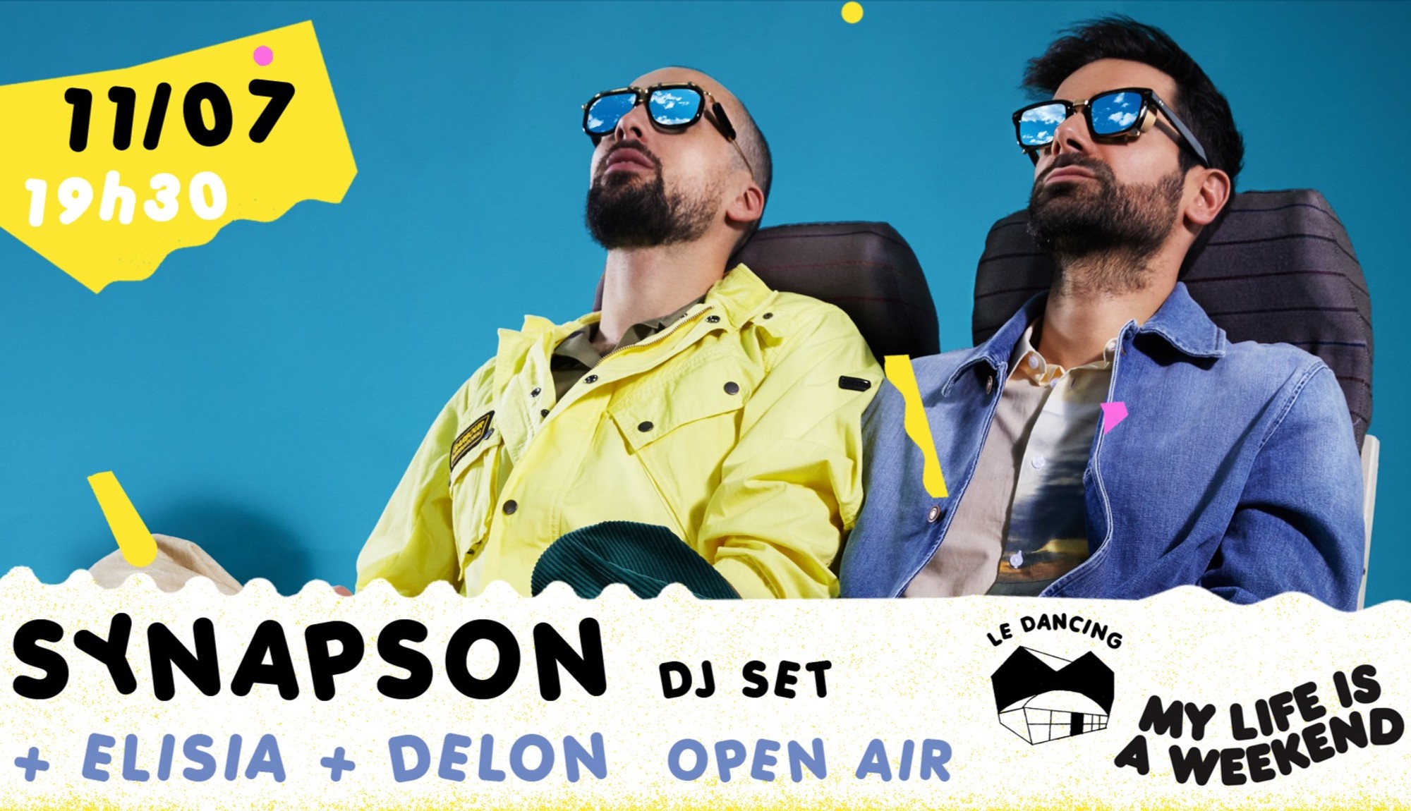 SYNAPSON • OPEN AIR • GRANDE COUR DU CHAI DES MOULINS • LE DANCING ...