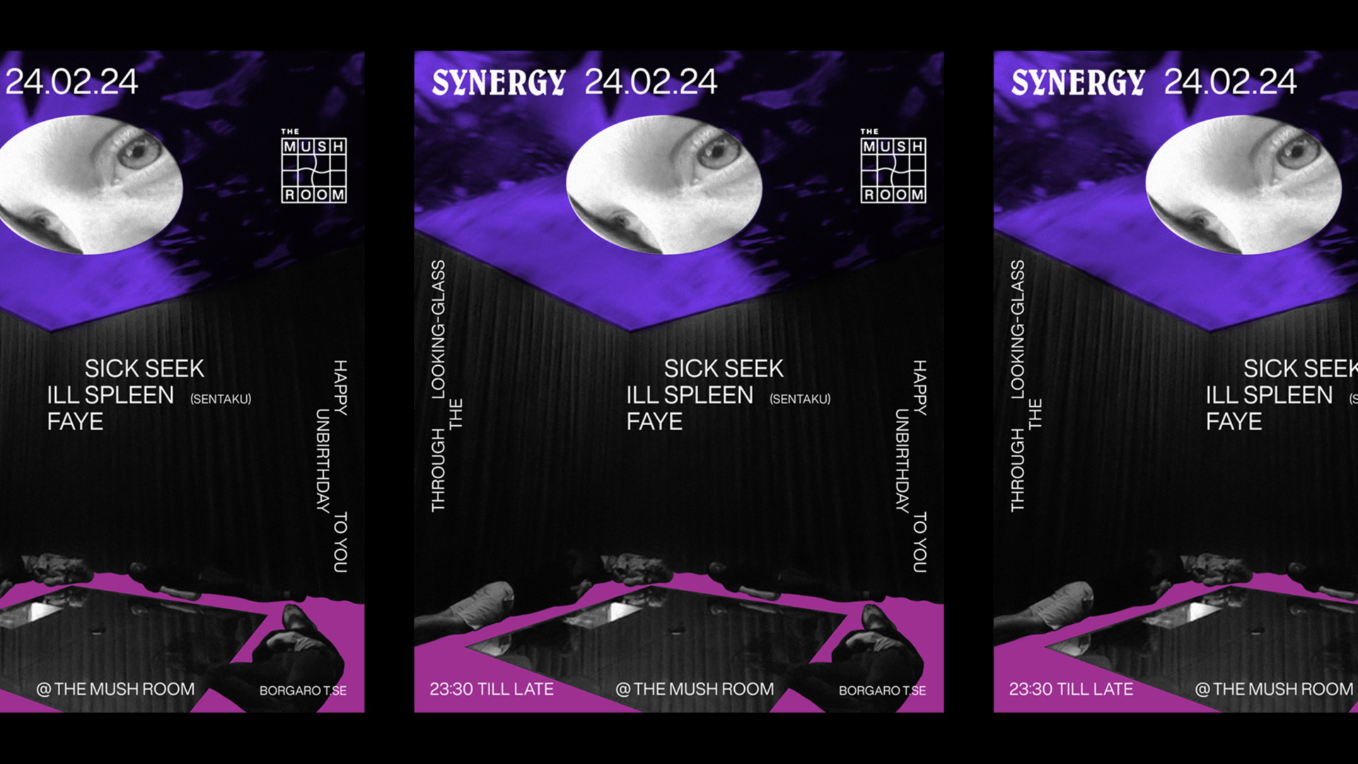 SYNERGY - Through The Looking Glass @ The Mush Room image