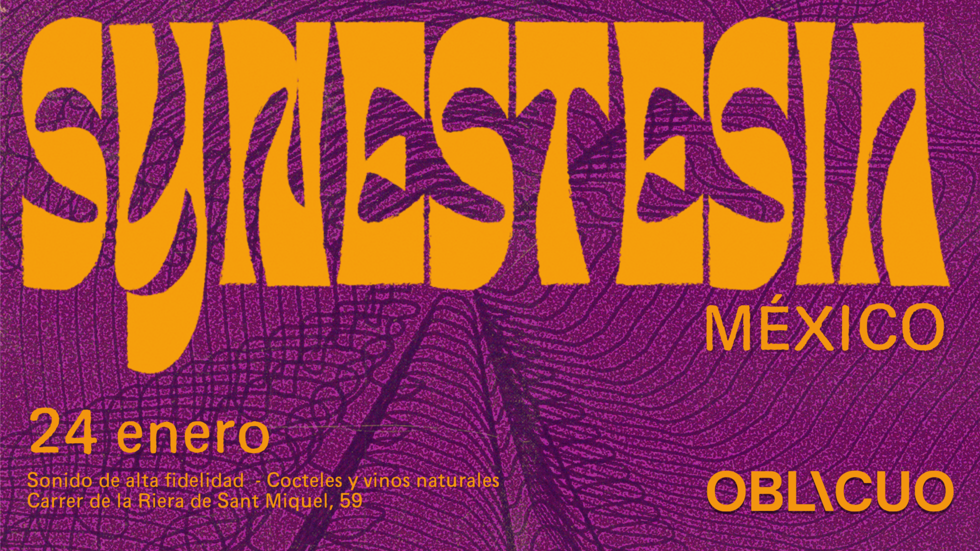 Synestesia Mexico - Maridaje sensorial entre ritmos y sabores del mundo image