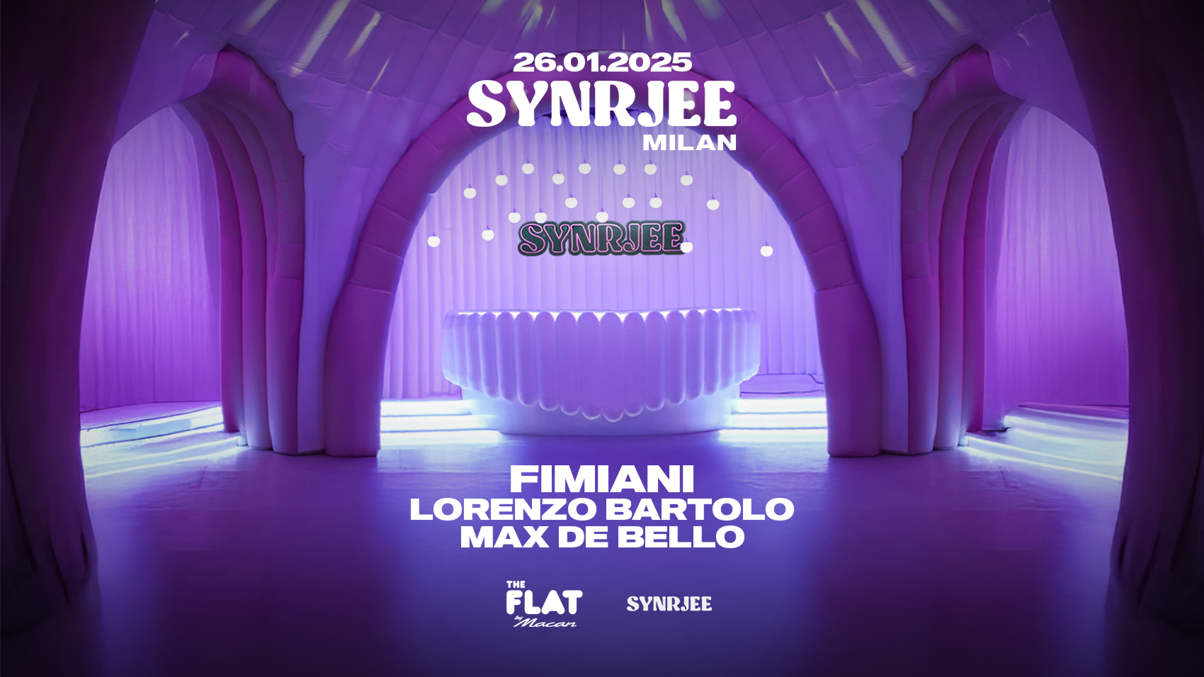 SYNRJEE Milan @THE FLAT by Macan image