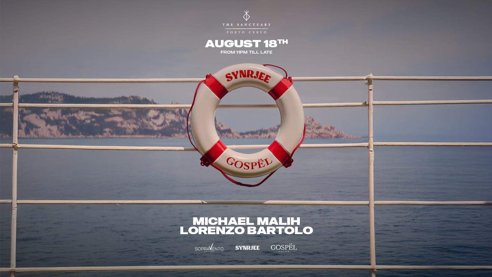 SYNRJEE pres. Gospel New York at The Sanctuary Porto Cervo image