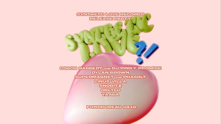 Cover for event: Synthetic Love Records Release Party