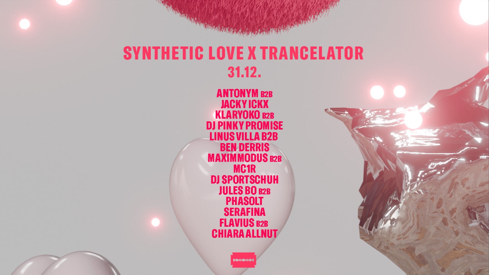 Synthetic Love x Trancelator Invites