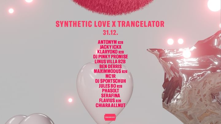 Cover for event: Synthetic Love x Trancelator Invites