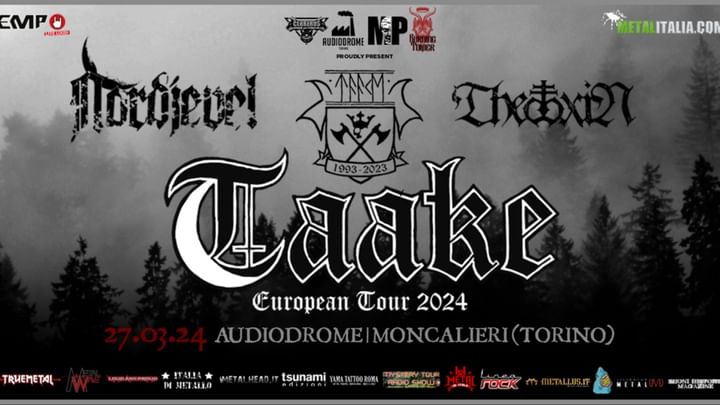 Cover for event: TAAKE + Nordjevel + Theotoxin | European Tour 2024