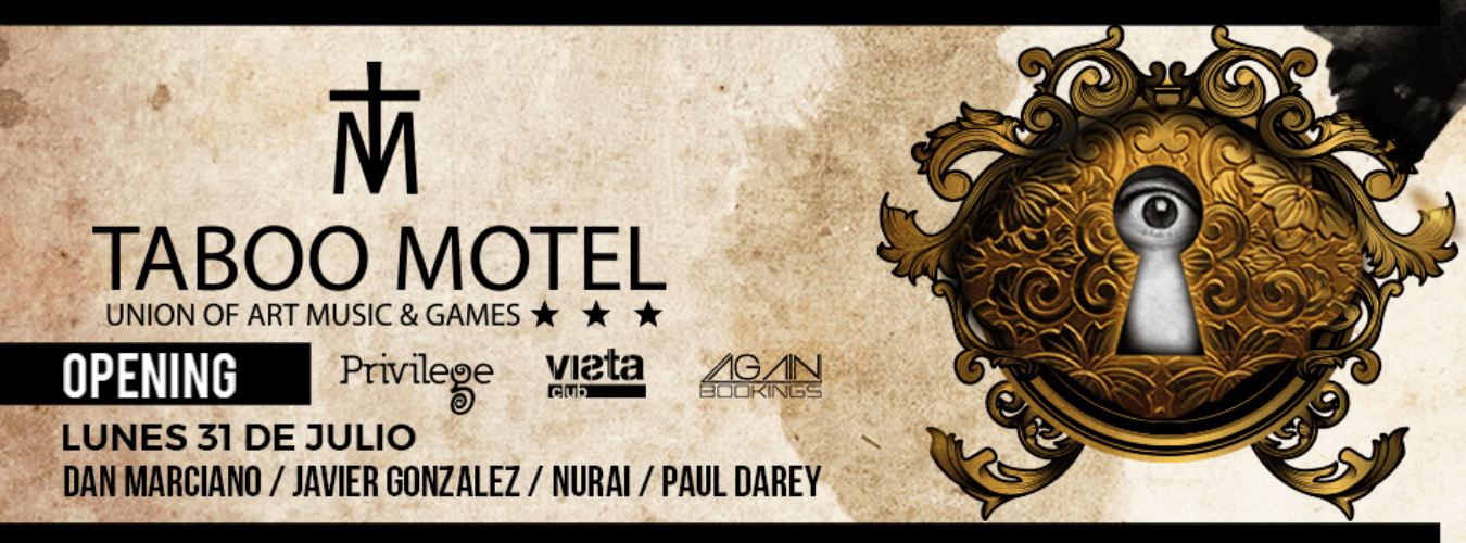 Taboo Motel | Union Of Art Music & Games - Opening image